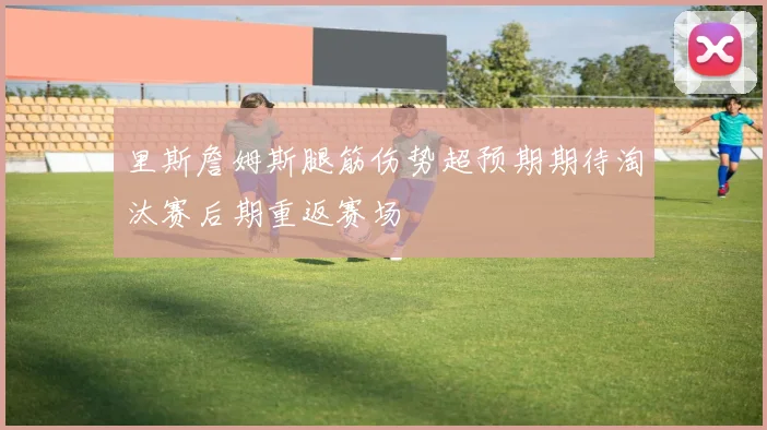 里斯詹姆斯腿筋伤势超预期期待淘汰赛后期重返赛场